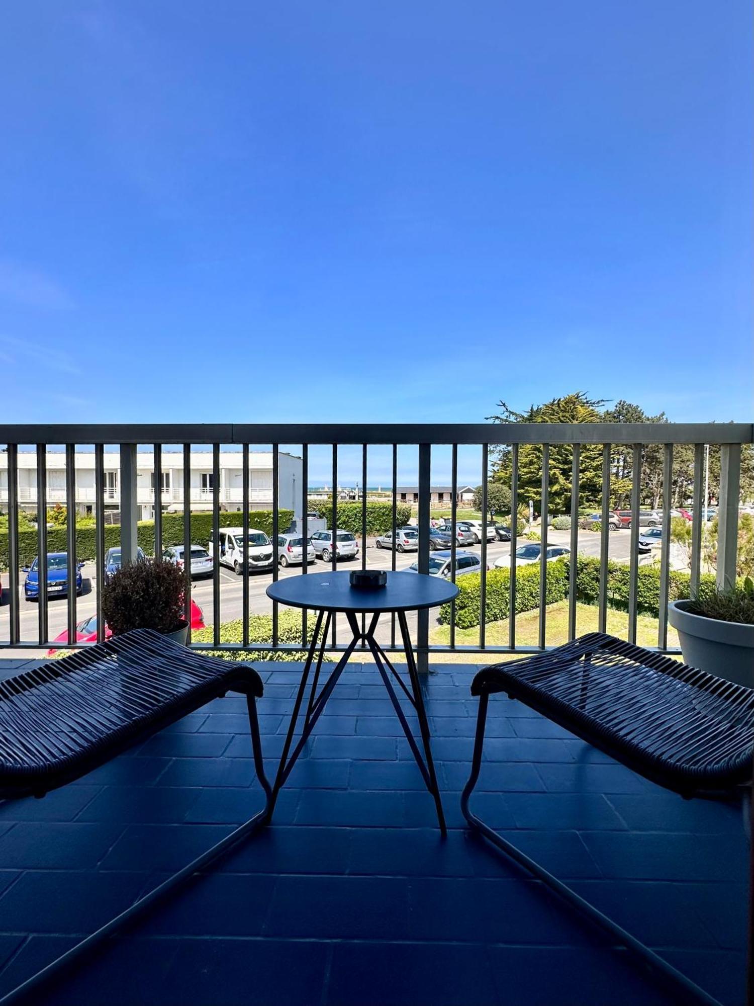 Le Luxe & Votre Vue Mer A Ouistreham Riva Bella Exterior photo